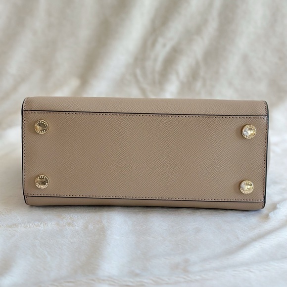 Michael Kors Selma Truffle Top Handle Satchel - Picture 15 of 16